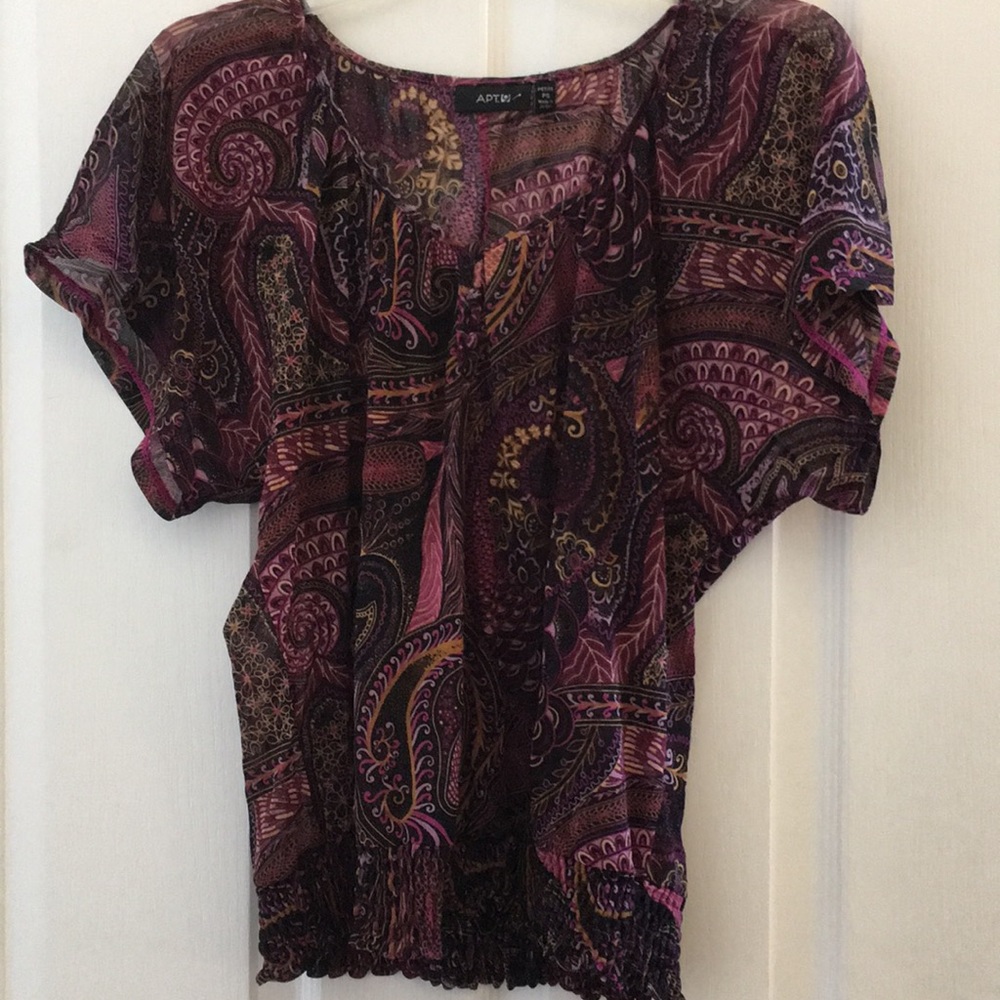 FINAL MARKDOWN Ladies apt 9 top petite small